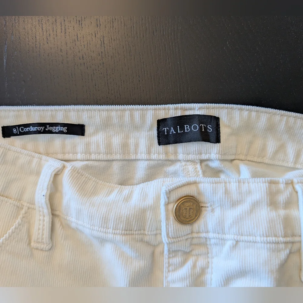 Talbots Cream Women Jeans - Picture 6 of 7